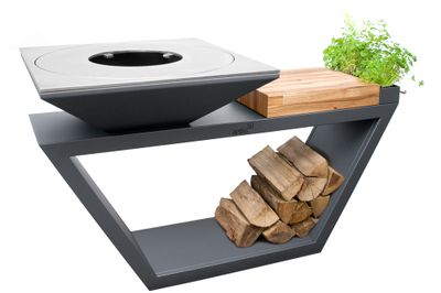 Pack Brasero G4 graphite plancha inox ARTISS