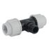 Raccord plastique Té mâle 20/27 pour tube PE diamètre 25mm FITT