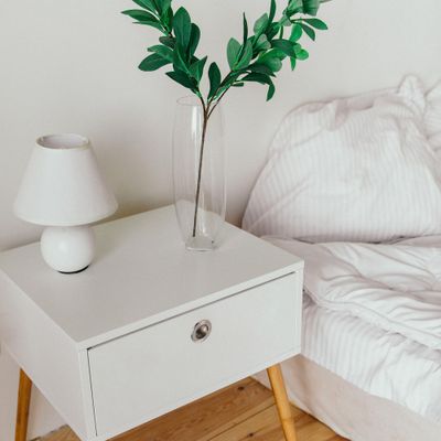 Bouton de meuble cuvette nickelé satiné diamètre 44 mm REI