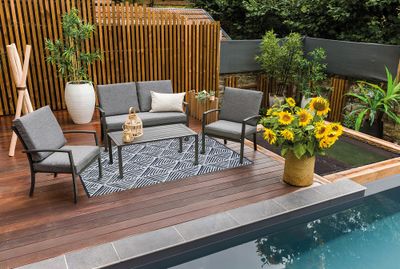 Tapis 120x180 cm losanges JARDILINE