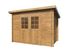 Abri de jardin en bois autoclave marron Alice - 7,1 m² hors-tout - Livraison à domicile incluse - PALMAKO