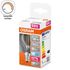 Ampoule LED Sphérique E14 Filament clair variable 4,8W=470 lumens blanc neutre OSRAM