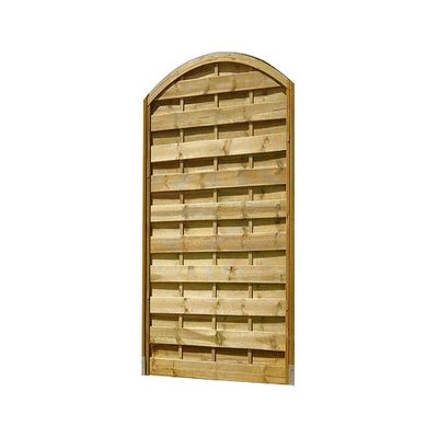 Panneau cadre arcé pin brut traité autoclave - 30 x 1800 x 900 mm - DEBARGE