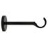 Support ouvert en métal 120 mm diam 28 mm Finition Noir brillant - MOBOIS