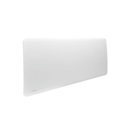 Radiateur à inertie sèche connecté BASTILLE 2000W blanc horizontal - AIRELEC