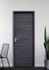 Bloc-porte postformé H.204 x l.83 cm décor mélaminé EBENE poussant droit - SMIS