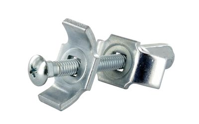 Raccord de plan de travail à encastrer pas métrique de 6 mm par 65 mm acier zingué CIME
