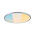 Plafonnier LED salle de bain IP44 2800 lumens lumière blanc variable Ø40cm Chrome - Atria Shine PAULMANN