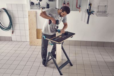 Établi de serrage et support de machine MASTER 750 ERGO - WOLFCRAFT