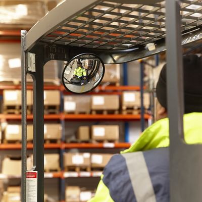 Miroir nomade convex avec pince diamètre 20 cm MOTTEZ