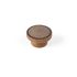 Bouton de meuble rond bois illustré diamètre 38 mm REI