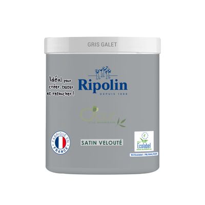 Peinture O'PUR Gris Galet 75 mL - RIPOLIN