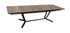 Table de jardin rectangulaire Vita en aluminium 180/280x100x74 cm PROLOISIRS