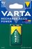 Piles rechargeables 6HR61 (PP3) Accu power - VARTA