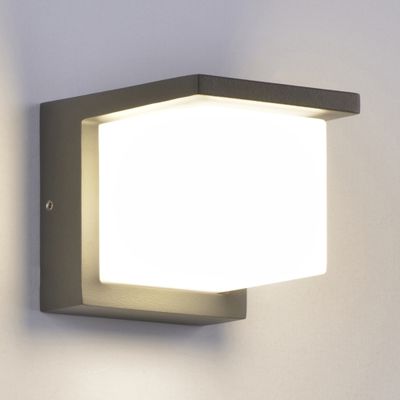 Applique extérieur LED Rockefeller anthracite IP65 900 lumens blanc neutre - COREP
