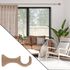 Support ouvert en bois diam 28 mm Finition Bois naturel - MOBOIS