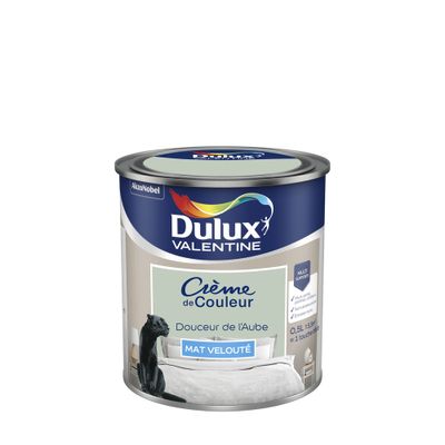 Peinture Crème de Couleur Douceur de l'Aube mat 0,5 L - DULUX VALENTINE