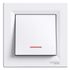 Bouton poussoir avec témoin lumineux blanc - Asfora SCHNEIDER ELECTRIC