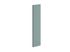 Façade pour meuble range-épices Lotus vert d'eau mat 70 x 15 cm OFITRES