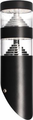 Applique extérieur LED Castellane anthracite IP44 1000 lumens blanc chaud - ARLUX
