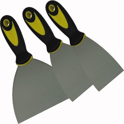 Couteaux de peintre avec lame en inox par 3 - JP OUTILLAGE