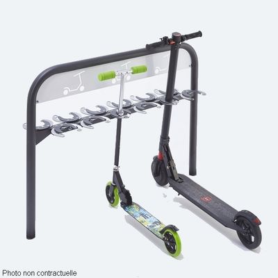 Range 12 trottinettes face à face à sceller MOTTEZ