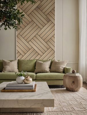 Panneau acoustique mural chêne clair - 8 x 133 x 800 mm - BRICOUS