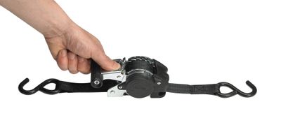 Sangle rétractable à cliquet 3 m x 25 mm 250 kg MASTERLOCK