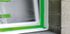 Ruban adhésif de bâtiment vert multi-usage 33 m x 50 mm - BARNIER