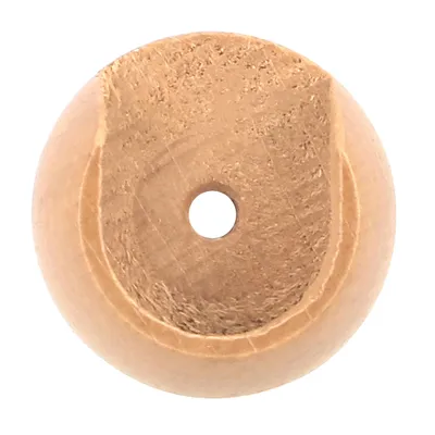 Naissance entre mur en bois diam 20 mm Finition Hêtre par 2 - MOBOIS