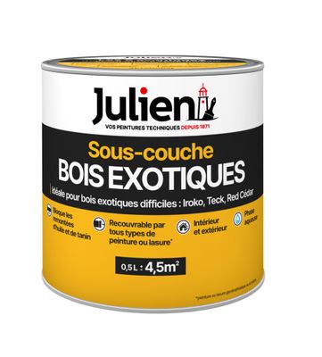 Sous-couche J8 bois exotiques 0,5 L - JULIEN