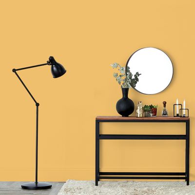 Peinture murs, boiseries et radiateurs jaune niki satin 2,5L RIPOLIN