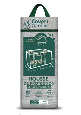 Housse pour meuble plancha 110 x 60 x 60 cm JARDILINE
