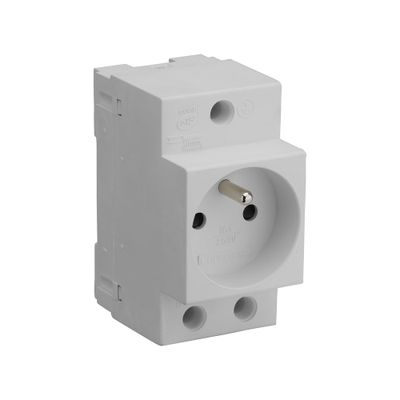 Prise modulaire tableau 2P+T 16A bornes à vis - DEBFLEX