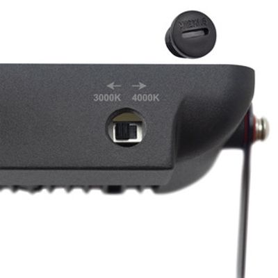 Projecteur extérieur LED détecteur de mouvements Wink 2 noir IP65 3000 lumens blanc chaud - ARIC