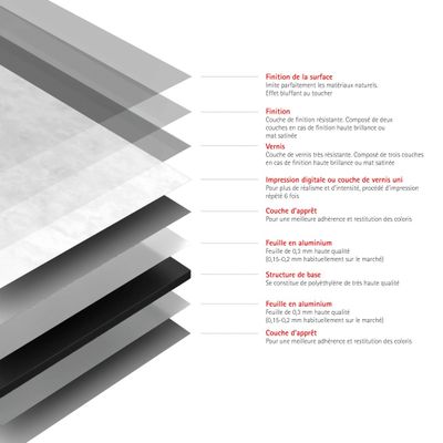 Panneaux muraux de douche 100+100x255 cm marbre DécoDesign Brio - SCHULTE