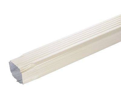 TUYAU DESCENTE 60X80 ALU SABLE 2ML