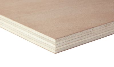 Panneau contreplaqué bois exotique peuplier/eucalyptus intérieur/extérieur - 5 x 1220 x 2500 mm - AJ TIMBER