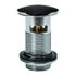 Bonde de lavabo courte laiton Quick-clac avec trop plein WIRQUIN