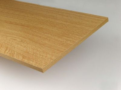 Panneau aggloméré mélaminé chêne français - 18 x 500 x 2500 mm - AJ TIMBER