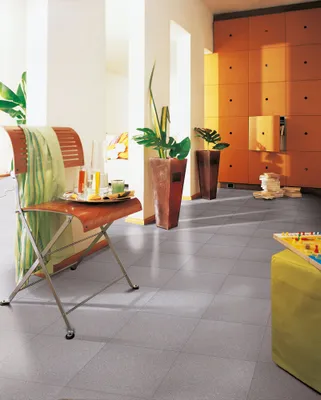 Dalle PVC adhésive effet Granite Grey ép1,3 mm 30,5x30,5cm 1m²/pqt résistant pièce humide GERFLOR