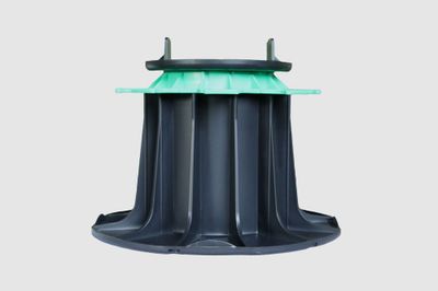 Plot terrasse pour lambourde réglable en hauteur de 140 à 230 mm, lot de 11 pièces - JOUPLAST
