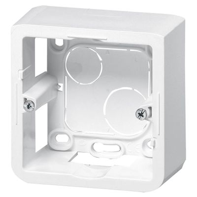 Cadre profondeur 40mm 2 modules blanc Mosaic LEGRAND