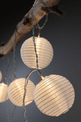 Guirlande lumineuse extérieur LED 3,5m Link+Light IP44 7x2 lumens blanc chaud -  PAULMANN