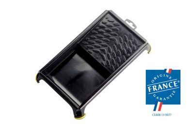 Bac à peinture plat antigliss pour mini rouleaux 0,5L SAVY