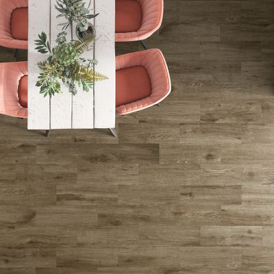 Carrelage de sol intérieur effet bois FOREST ROBLE ép 8,5 mm 19 x 57 cm paquet de 1,41 m² - SUPERCERAMICA