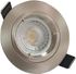 Spots LED encastrables GU10 lumière blanc chaud Acier par 3 - Saphyr ARLUX