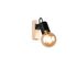 Spot E27 Lynar noir et bois 10W - REALITY