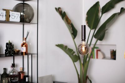 Douille électrique E27 métal effet matelassé noir - TIBELEC