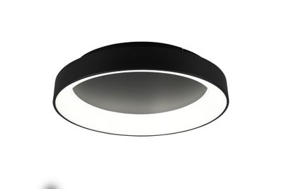 Plafonnier LED Girona noir 5600 lumens blanc variable CCT - TRIO